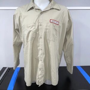 Lincoln Tech long sleeve button up shirt 2XL